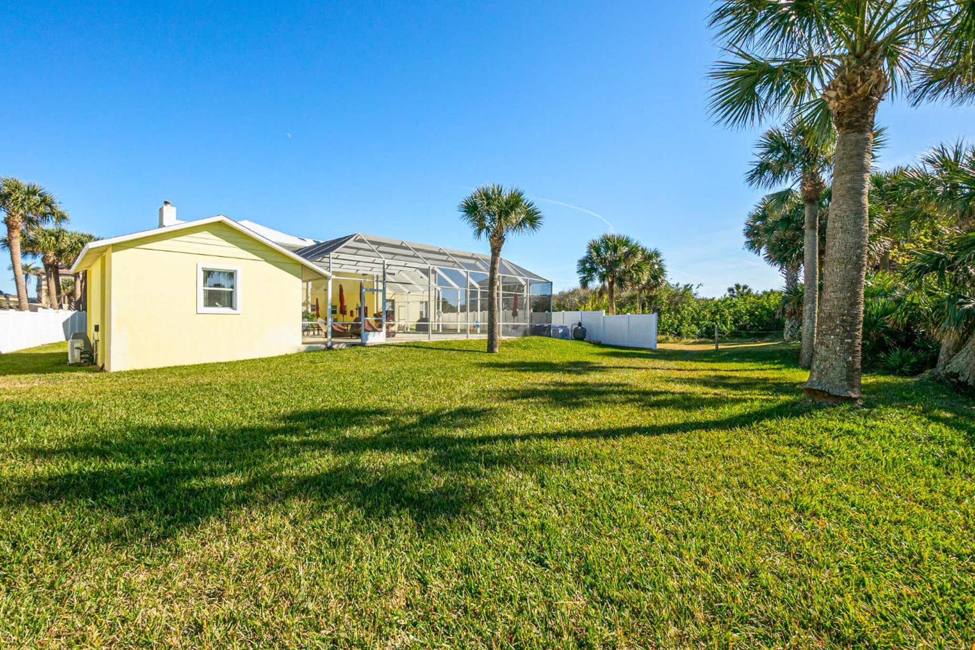 Flagler Beach Bed And Breakfast Pool Bbq Suite 外观 照片