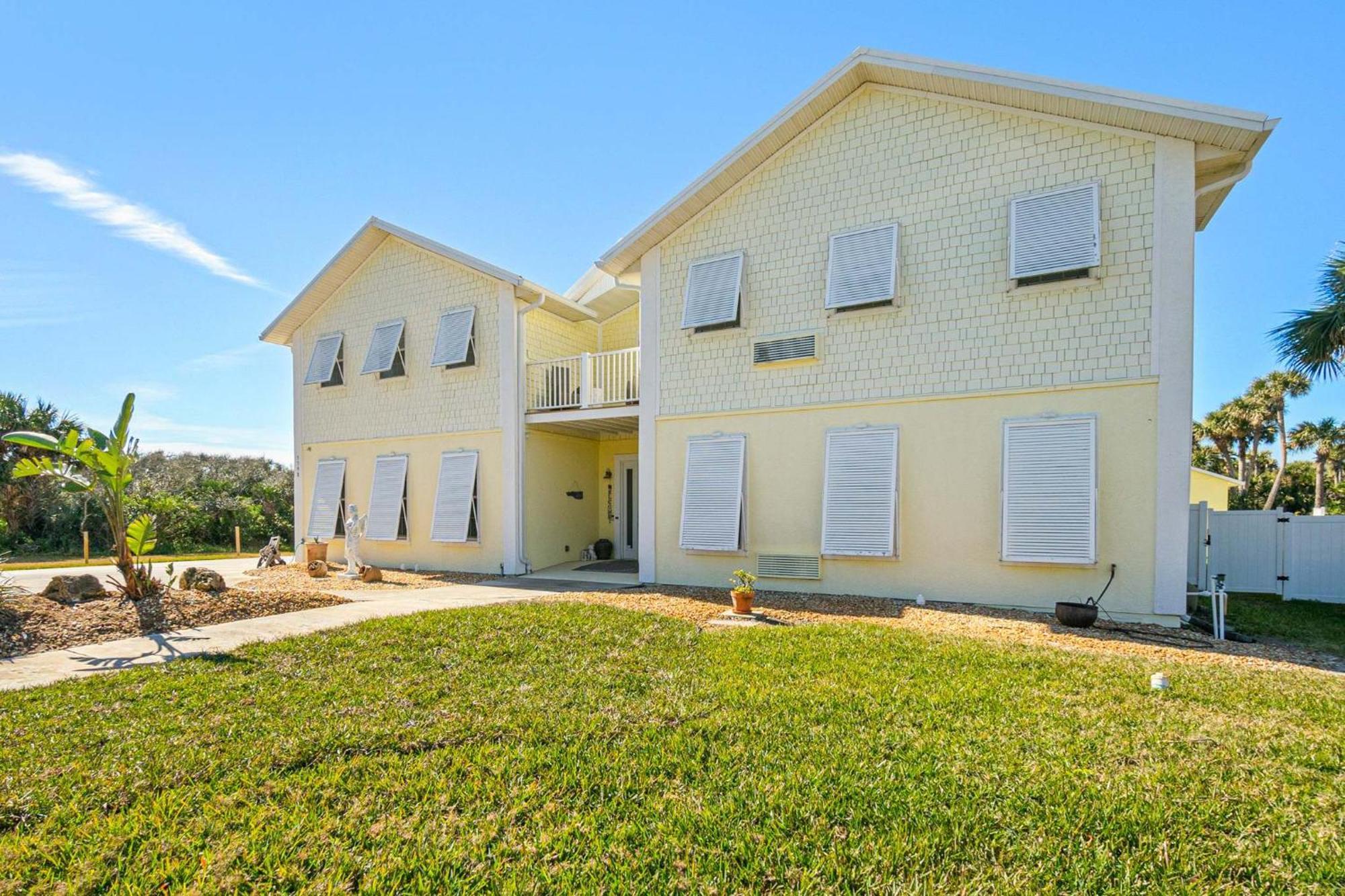 Flagler Beach Bed And Breakfast Pool Bbq Suite 外观 照片