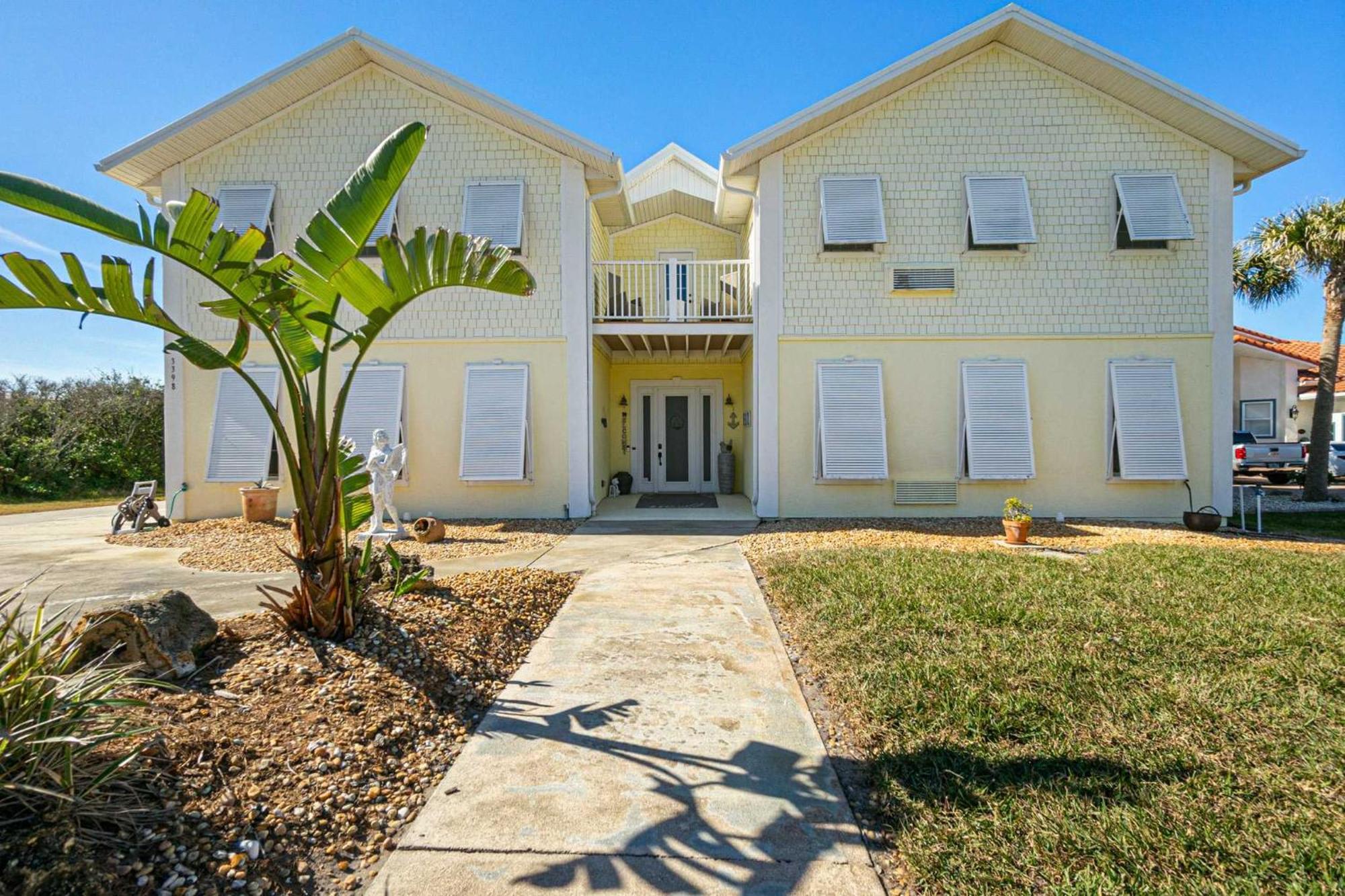 Flagler Beach Bed And Breakfast Pool Bbq Suite 外观 照片